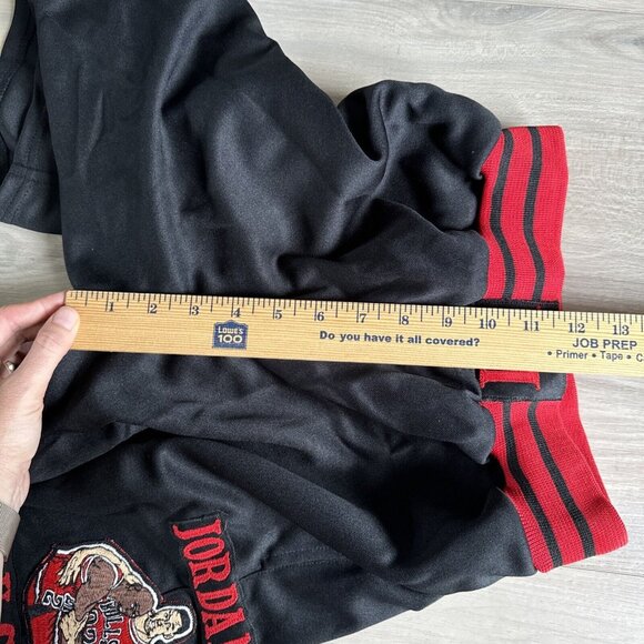 RETRO Mperial Sportswear Jordan Pippen Bulls YOUTH‎ KIDS Shorts MED Flu Game - Picture 10 of 11